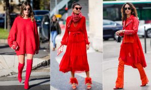 total look vestidos rojos